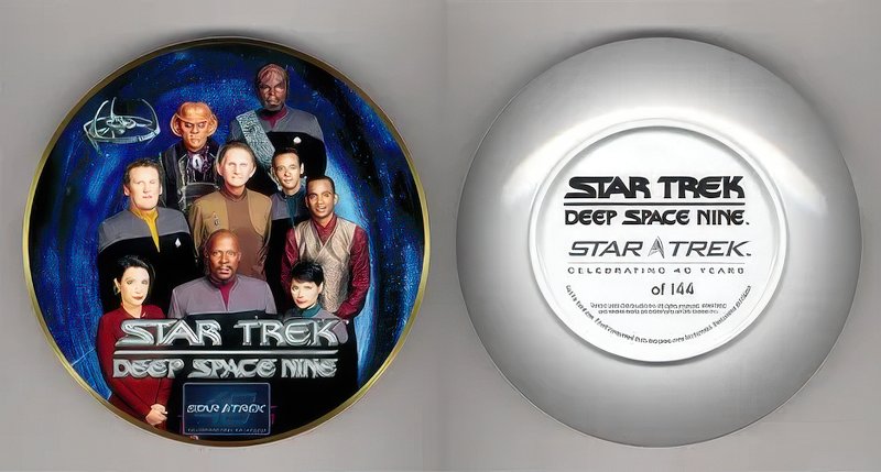 Star Trek: Deep Space Nine plate