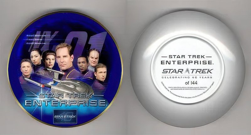 Star Trek: Enterprise plate