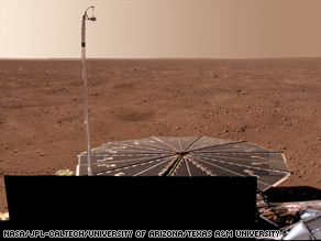 Phoenix Tests Mars Water