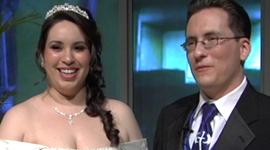 Couple Has a “Halo” Wedding