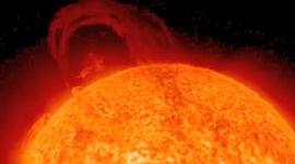Solar Storm Headed Toward Earth