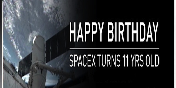 Happy Birthday SpaceX!