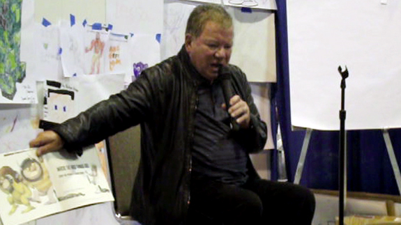 Shatner Reads “Where The Wild Things Are”