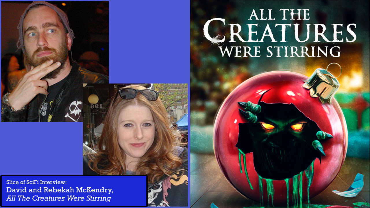 “All the Creatures Were Stirring”: Holiday Horror Cheer David & Rebekah McKendry talk Christmas horror themes