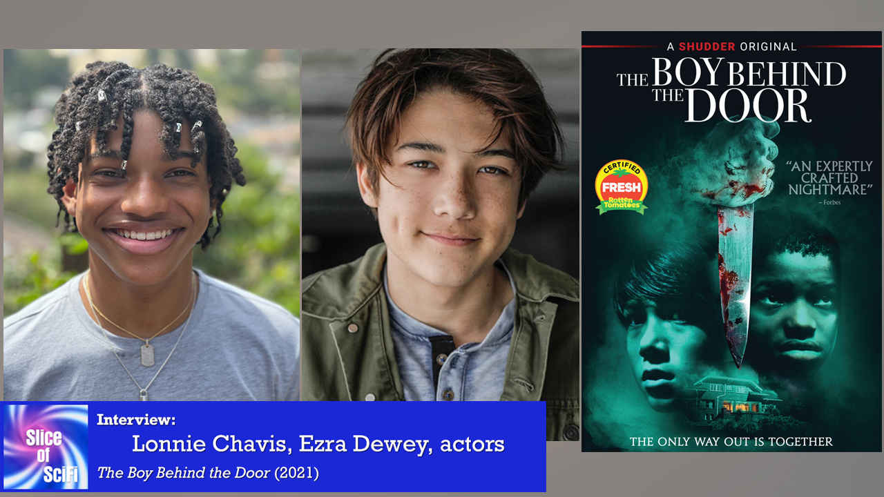 “The Boy Behind the Door” with Lonnie Chavis and Ezra Dewey Making a horror movie from young actors' perspectives. Plus screaming and crying