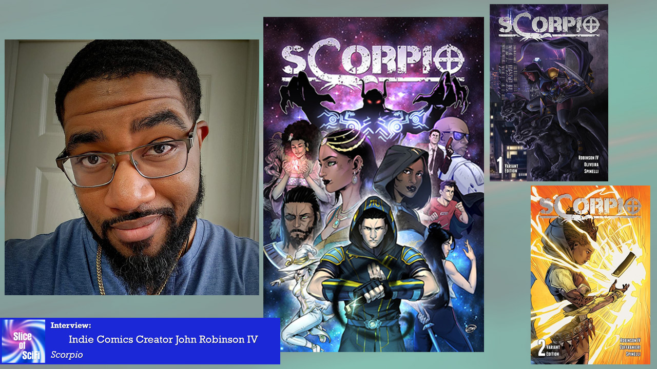 Indie Comics Talk: John Robinson IV on “Scorpio” On writing and publishing your own creations
