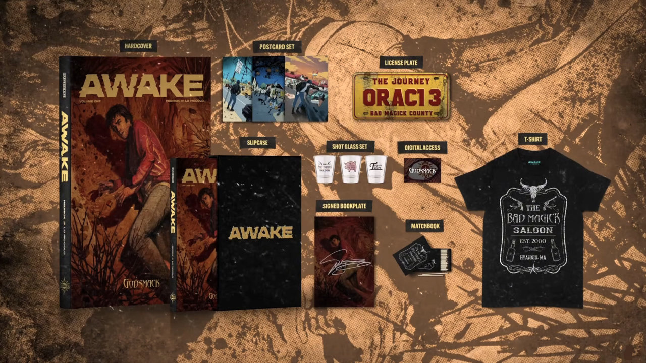 Godsmack and Sumerian Comics announce graphic novel inspired by “Awake” 96-Page Hardcover Transforms the Band’s Landmark Album Into a Dark Supernatural Story
