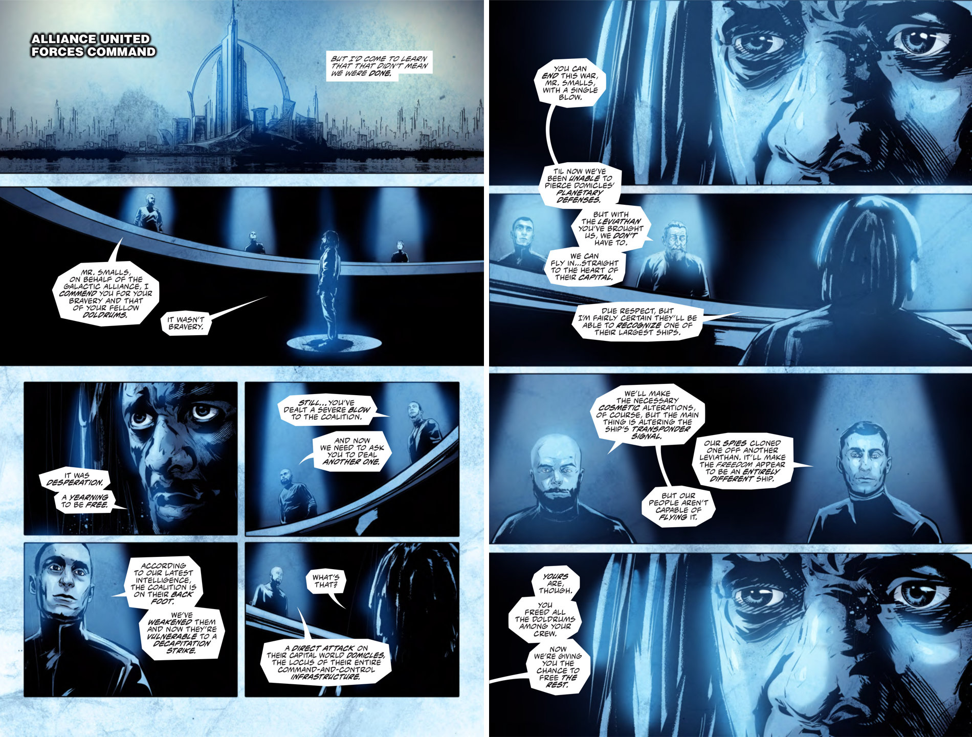 Leviathan Freedom #5, pg 6-7